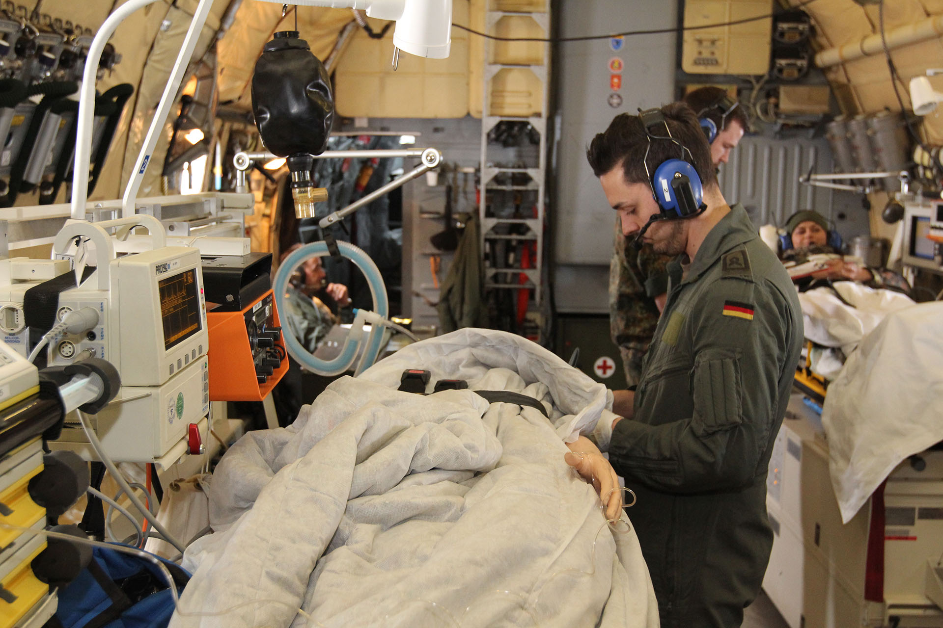 Aeromedical evacuation European Air Transport Command